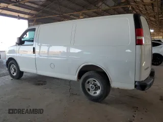 2017 GMC Savana Cargo z VIN 1GTW7AFF0H1296957, wystawiony jako Copart lot #58577405 z przebiegiem 186 773 mil mil oraz Tytuł czysty. Historia ofert i sprzedaży dostępna na DreamBid. Obrazek 2.