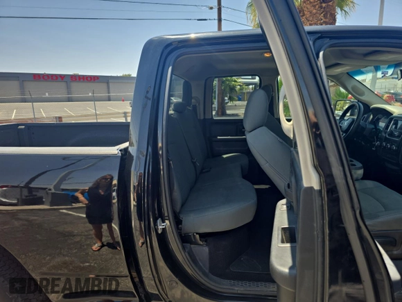 2015 Ram 1500 Express with VIN 1C6RR7FT3FS593204, listed as a Copart auction lot 62750195 with 158,000 mi miles and Clean title. Bid and sale history available at DreamBid. Image 6.