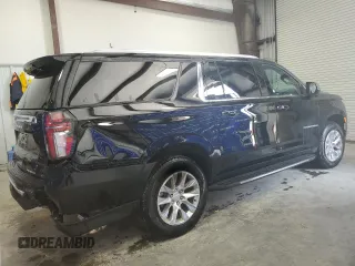 2024 Chevrolet Suburban Premier with VIN 1GNSCFKDXRR183166, listed as a Copart auction lot 56149744 with 4,321 mi miles and Clean title. Bid and sale history available at DreamBid. Image 3.