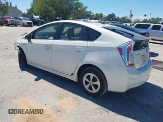 2012 Toyota Prius One with VIN JTDKN3DUXC5463795, listed as a IAAI auction lot 41977678 with 121,190 mi miles and . Bid and sale history available at DreamBid. Image 3.