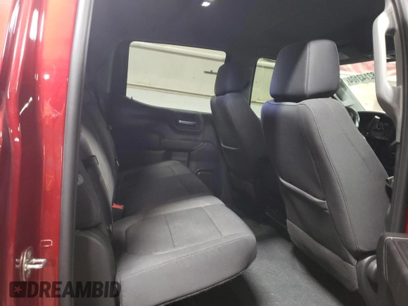 2021 Chevrolet Silverado 1500 LT with VIN 3GCUYDET5MG238738, listed as a Copart auction lot 82143104 with 62,151 mi miles and Salvage Title. Bid and sale history available at carsss.com. Image 10.