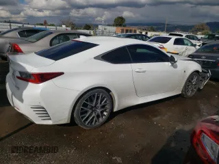 2015 Lexus RC 350 F Sport with VIN JTHHE5BC2F5009432, listed as a Copart auction lot 41744414 with 74,482 mi miles and . Bid and sale history available at DreamBid. Image 3.