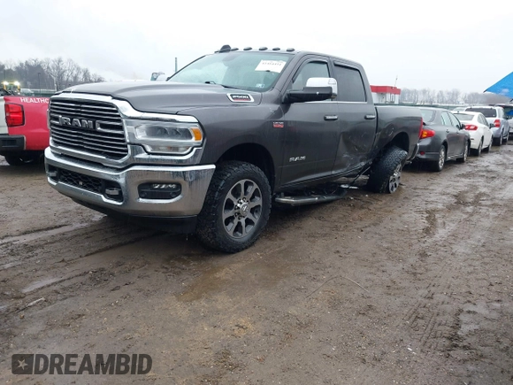 2020 Ram 2500 Big Horn with VIN 3C6UR5DJ4LG283792, listed as a IAAI auction lot 41464411 with 75,501 mi miles. Bid and sale history available at carsss.com. Image 18.