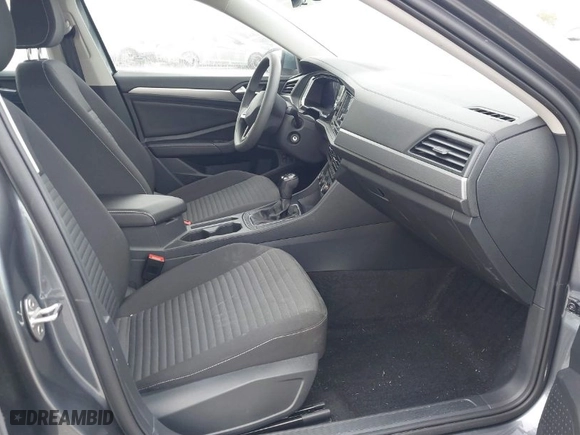 2023 Volkswagen Jetta S with VIN 3VW5M7BU9PM027740, listed as a IAAI auction lot 41877812 with 8,919 mi miles. Bid and sale history available at carsss.com. Image 5.