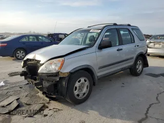 2005 Honda CR-V LX with VIN SHSRD68505U303487, listed as a Copart auction lot 46064405 with 169,974 mi miles and Salvage Title. Bid and sale history available at carsss.com. Image 1.