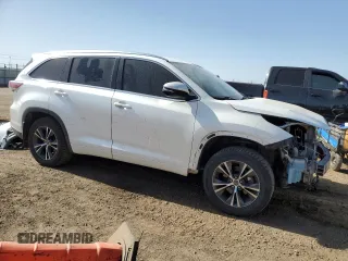 2016 Toyota Highlander XLE z VIN 5TDJKRFH4GS246539, wystawiony jako Copart lot #56583125 z przebiegiem 158 537 mil mil oraz Szkoda całkowita • Salvage title. Historia ofert i sprzedaży dostępna na DreamBid. Obrazek 4.
