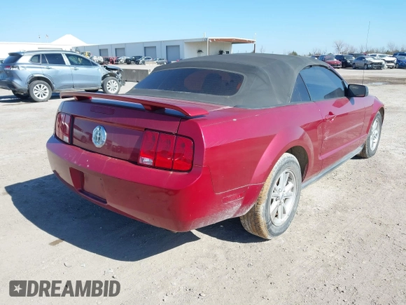 2006 Ford Mustang Standard with VIN 1ZVFT84N165244772, listed as a IAAI auction lot 41656994 with Not Provided miles and . Bid and sale history available at carsss.com. Image 4.