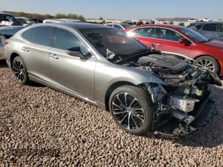 2021 Lexus LS z VIN JTHE5LGF5M5008931, wystawiony jako Copart lot #43045225 z przebiegiem 31 903 mil mil oraz Szkoda całkowita • Salvage title. Historia ofert i sprzedaży dostępna na DreamBid. Obrazek 4.