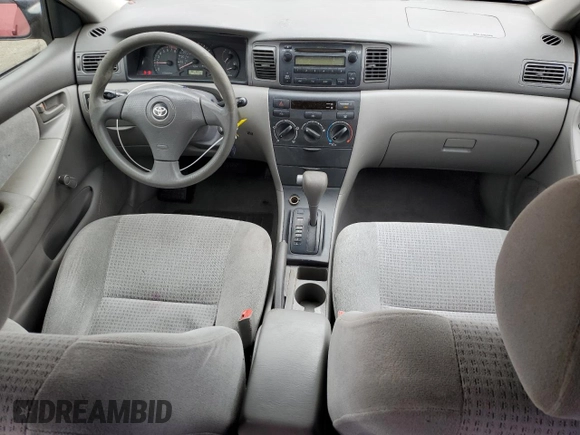 2005 Toyota Corolla CE with VIN 1NXBR32E15Z459056, listed as a Copart auction lot 54561445 with 143,981 mi miles and Salvage Title. Bid and sale history available at DreamBid. Image 8.