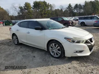 2016 Nissan Maxima SL with VIN 1N4AA6AP0GC428813, listed as a Copart auction lot 49456095 with 103,582 mi miles and Salvage Title. Bid and sale history available at carsss.com. Image 4.