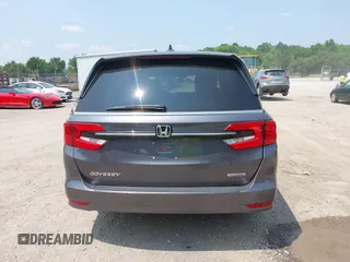 2022 Honda Odyssey Touring z VIN 5FNRL6H83NB023583, wystawiony jako IAAI lot #42425498 z przebiegiem Nie podano mil oraz . Historia ofert i sprzedaży dostępna na DreamBid. Obrazek 15.