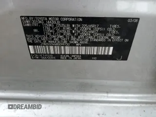 2008 Toyota RAV4 with VIN JTMZD33V685099720, listed as a Copart auction lot 50722165 with 153,816 mi miles and Salvage Title. Bid and sale history available at carsss.com. Image 13.