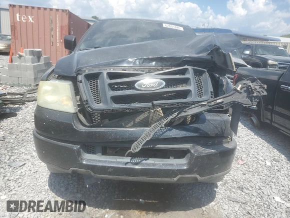 2004 Ford F-150 XL with VIN 1FTRF12W64NA28259, listed as a Copart auction lot 62601685 with 217,906 mi miles and Salvage title. Bid and sale history available at DreamBid. Image 5.