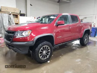 2020 Chevrolet Colorado 4WD ZR2 z VIN 1GCGTEEN6L1108483, wystawiony jako Copart lot #87216404 z przebiegiem 27 520 mil mil oraz Szkoda całkowita • Salvage title. Historia ofert i sprzedaży dostępna na DreamBid. Obrazek 1.