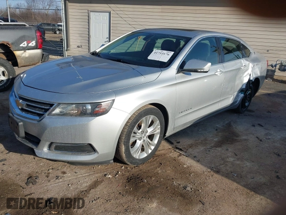 2014 Chevrolet Impala LT with VIN 1G1115SL1EU112255, listed as a IAAI auction lot 41753176 with 69,583 mi miles and . Bid and sale history available at DreamBid. Image 18.