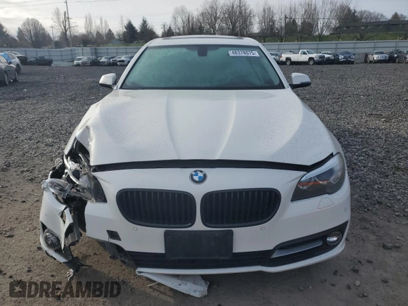 2016 BMW 5 Series 528i xDrive with VIN WBA5A7C55GG145553, listed as a Copart auction lot 48378075 with 58,673 mi miles and Salvage Title. Bid and sale history available at DreamBid. Image 5.