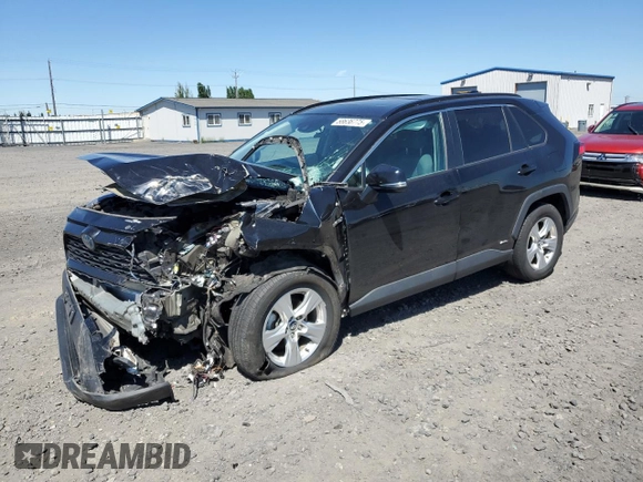 2020 Toyota RAV4 Hybrid XLE with VIN 2T3RWRFV0LW091705, listed as a Copart auction lot 58636775 with 68,534 mi miles and Salvage title. Bid and sale history available at DreamBid. Image 1.