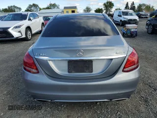 2015 Mercedes-Benz C 300 Luxury with VIN 55SWF4KB3FU023876, listed as a Copart auction lot 51646055 with 192,852 mi miles and Salvage Title. Bid and sale history available at DreamBid. Image 6.