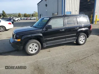 2017 Jeep Patriot Sport with VIN 1C4NJPBA8HD136169, listed as a Copart auction lot 53469365 with 126,130 mi miles and Clean Title. Bid and sale history available at carsss.com. Image 1.