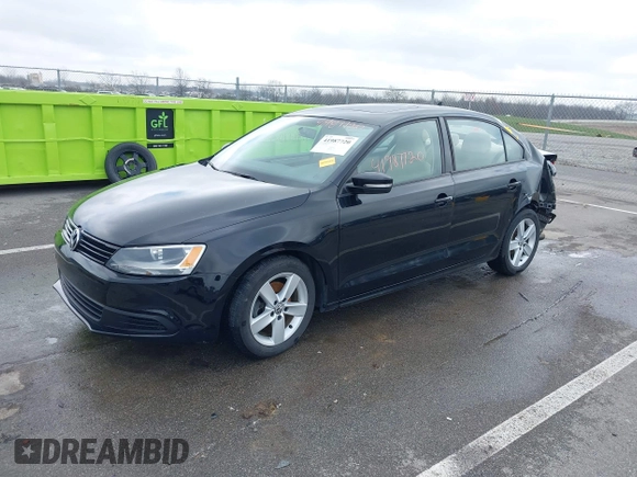 2012 Volkswagen Jetta Sedan TDI with VIN 3VW3L7AJ8CM400746, listed as a IAAI auction lot 41987720 with 135,950 mi miles. Bid and sale history available at carsss.com. Image 18.