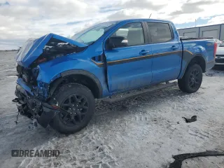2022 Ford Ranger XL with VIN 1FTER4FH7NLD01791, listed as a Copart auction lot 43062045 with 0 mi miles and Non Repairable. Bid and sale history available at carsss.com. Image 1.