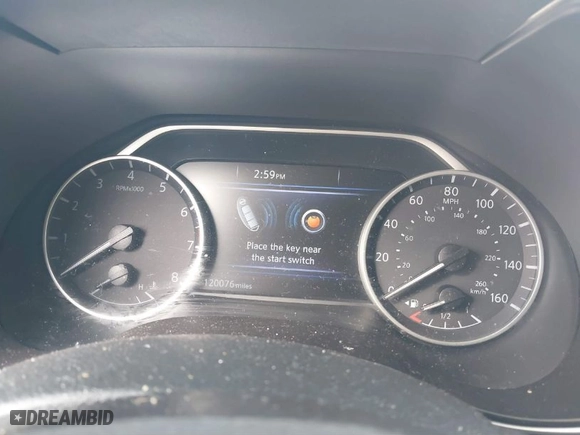 2018 Nissan Maxima SL with VIN 1N4AA6AP7JC389452, listed as a IAAI auction lot 40735392 with 120,076 mi miles. Bid and sale history available at carsss.com. Image 7.