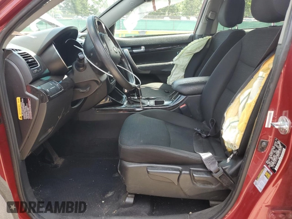 2015 Kia Sorento LX with VIN 5XYKTCA68FG608596, listed as a Copart auction lot 63098115 with 71,648 mi miles and Salvage title. Bid and sale history available at DreamBid. Image 7.