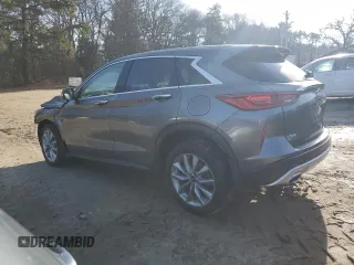 2022 Infiniti QX50 Pure with VIN 3PCAJ5AB8NF111516, listed as a Copart auction lot 84833324 with 70,844 mi miles and Salvage title. Bid and sale history available at DreamBid. Image 2.