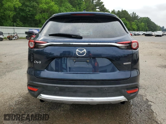 2021 Mazda CX-9 Touring with VIN JM3TCACY2M0512867, listed as a Copart auction lot 56646615 with 92,566 mi miles and Salvage title. Bid and sale history available at DreamBid. Image 6.