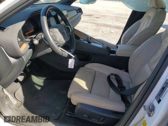 2022 Polestar 2 with VIN LPSED3KA9NL079555, listed as a Copart auction lot 67022294 with 36,781 mi miles and Salvage Title. Bid and sale history available at DreamBid. Image 7.