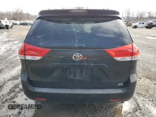 2013 Toyota Sienna LE with VIN 5TDJK3DC9DS059457, listed as a Copart auction lot 50127415 with 228,973 mi miles and Salvage Title. Bid and sale history available at carsss.com. Image 6.