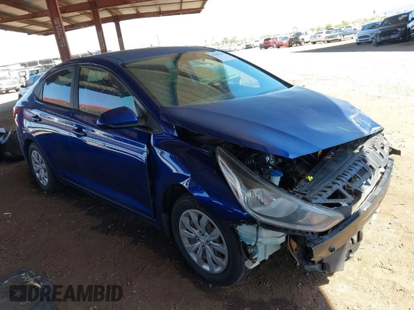 2019 Hyundai Accent SE with VIN 3KPC24A35KE049633, listed as a IAAI auction lot 42004181 with 74,920 mi miles. Bid and sale history available at carsss.com. Image 1.