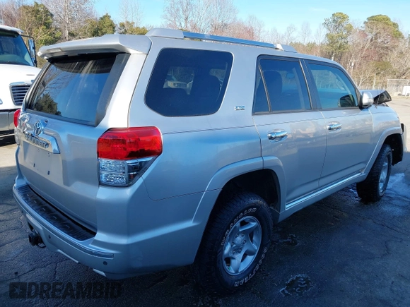 2010 Toyota 4Runner Trail with VIN JTEBU5JR7A5032483, listed as a IAAI auction lot 41377534 with 183,949 mi miles and . Bid and sale history available at DreamBid. Image 4.