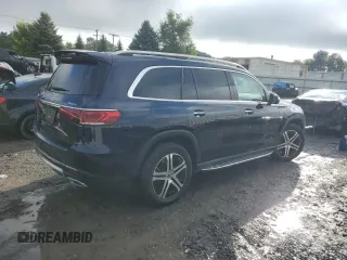 2021 Mercedes-Benz GLS 450 with VIN 4JGFF5KE4MA403912, listed as a Copart auction lot 73223174 with 62,220 mi miles and Salvage Title. Bid and sale history available at DreamBid. Image 3.
