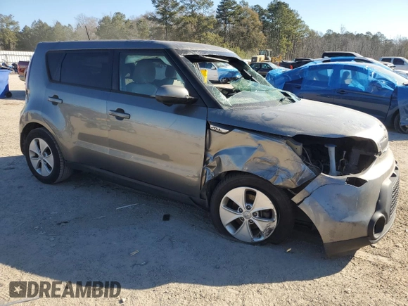 2016 Kia Soul with VIN KNDJN2A21G7301833, listed as a Copart auction lot 88401705 with 0 mi miles and Salvage Title. Bid and sale history available at carsss.com. Image 4.