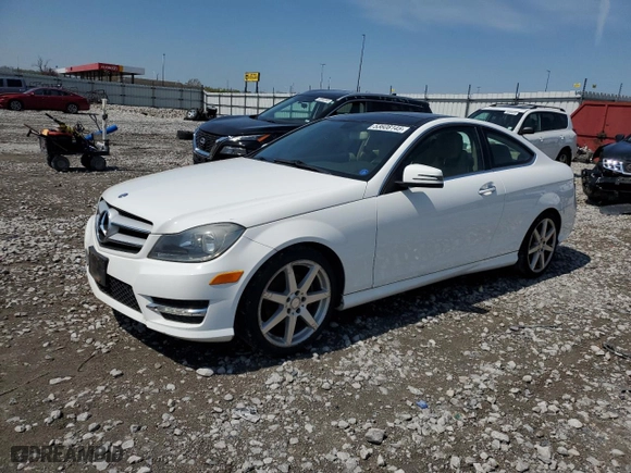 2013 Mercedes-Benz C-Class C 250 with VIN WDDGJ4HB9DF992589, listed as a Copart auction lot 53608145 with 220,908 mi miles and Clean Title. Bid and sale history available at carsss.com. Image 1.