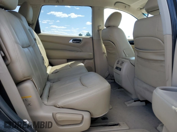 2015 Nissan Pathfinder Platinum with VIN 5N1AR2MN7FC650877, listed as a Copart auction lot 54963045 with 125,646 mi miles and Clean Title. Bid and sale history available at DreamBid. Image 11.
