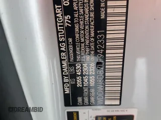 2020 Mercedes-Benz C 300 с VIN WDDWJ8DB7LF942331, выставлен на аукционе Copart как лот 46674995 с пробегом 26 267 миль миль и Списание • Salvage title. История ставок и продаж доступна на DreamBid. Изображение 12.