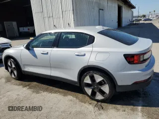 2023 Polestar 2 with VIN YSMED3KA8PL133491, listed as a Copart auction lot 70087134 with 41,754 mi miles and Clean Title. Bid and sale history available at carsss.com. Image 2.