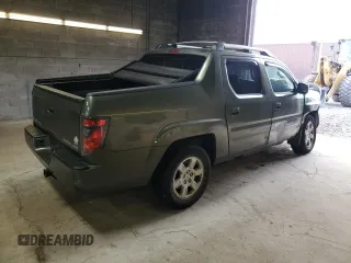 2006 Honda Ridgeline RTL with VIN 2HJYK16546H527657, listed as a Copart auction lot 77819454 with 0 mi miles and Salvage Title. Bid and sale history available at carsss.com. Image 3.
