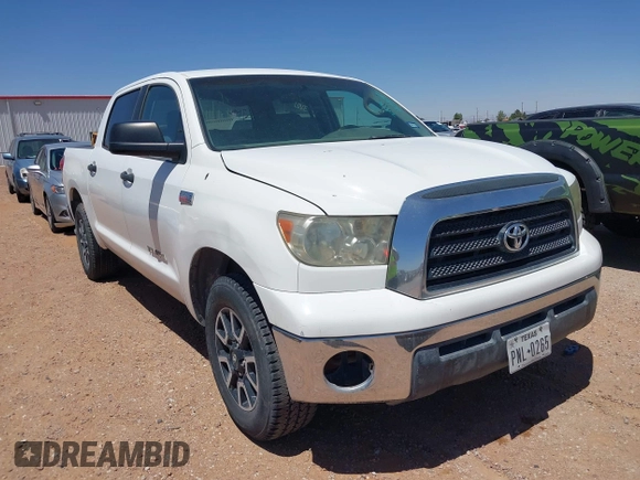 2007 Toyota Tundra SR5 with VIN 5TBEV541X7S468096, listed as a IAAI auction lot 42111698 with 1 mi miles. Bid and sale history available at carsss.com. Image 12.
