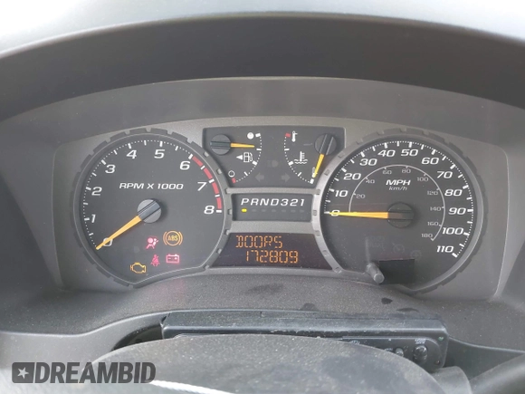 2004 GMC Canyon SLE Z71 with VIN 1GTDT196848157921, listed as a IAAI auction lot 41502099 with 172,809 mi miles. Bid and sale history available at carsss.com. Image 7.