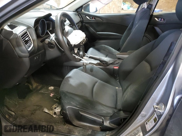 2015 Mazda 3 i SV with VIN JM1BM1T78F1221506, listed as a Copart auction lot 48940495 with 142,869 mi miles and Salvage Title. Bid and sale history available at carsss.com. Image 7.