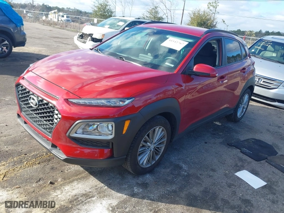 2020 Hyundai Kona SEL with VIN KM8K22AA5LU397204, listed as a IAAI auction lot 41542767 with 44,668 mi miles. Bid and sale history available at carsss.com. Image 17.
