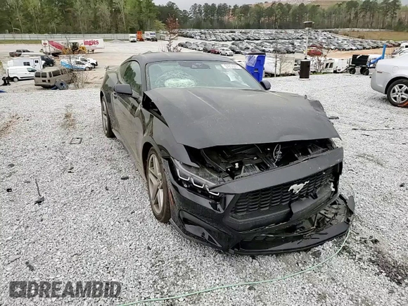 2024 Ford Mustang EcoBoost with VIN 1FA6P8TH8R5118552, listed as a Copart auction lot 50802265 with 4,767 mi miles and Salvage Title. Bid and sale history available at DreamBid. Image 10.