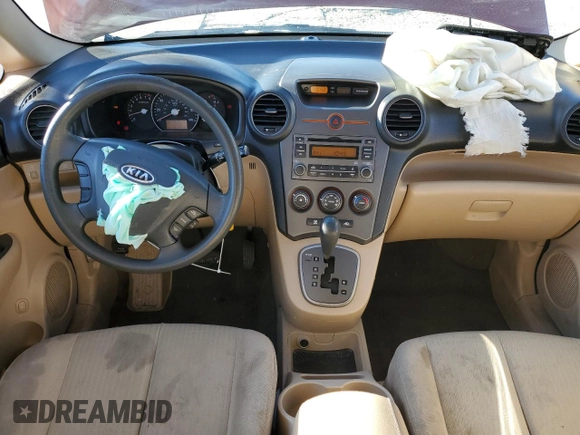 2008 Kia Rondo LX with VIN KNAFG525X87208687, listed as a Copart auction lot 85998294 with 121,251 mi miles and Salvage Title. Bid and sale history available at carsss.com. Image 8.