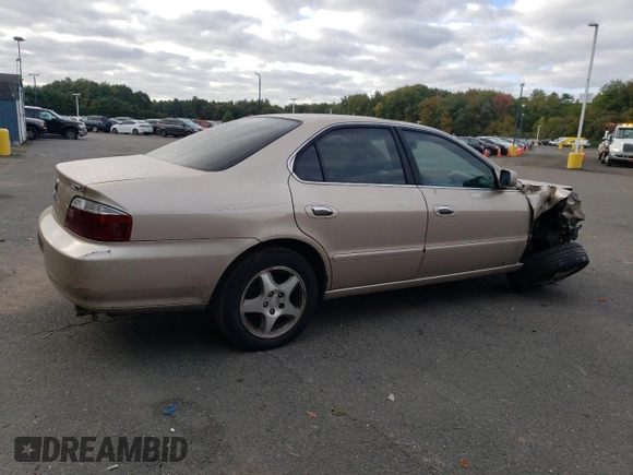 2003 Acura TL with VIN 19UUA56673A024061, listed as a Copart auction lot 73650344 with 259,413 mi miles and Salvage Title. Bid and sale history available at carsss.com. Image 3.