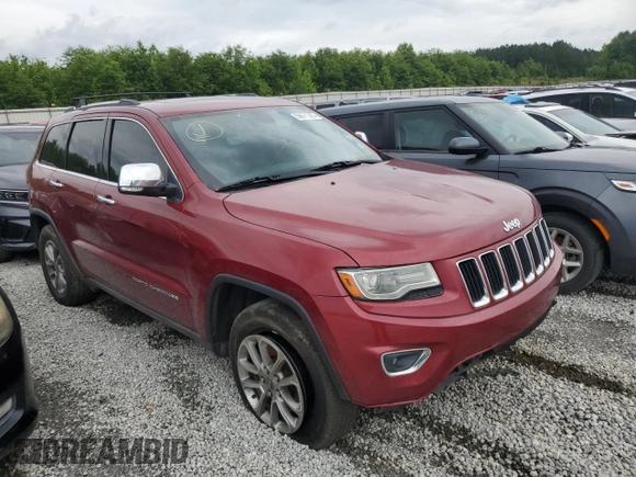 2014 Jeep Grand Cherokee Limited с VIN 1C4RJFBMXEC409071, выставлен на аукционе Copart как лот 58671325 с пробегом 215 044 миль миль и Чистый • Clean title. История ставок и продаж доступна на DreamBid. Изображение 4.