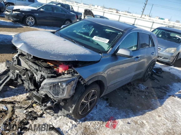 2024 Kia Niro LX with VIN KNDCP3LE6R5144590, listed as a Copart auction lot 45903335 with 30,688 mi miles and Salvage Title. Bid and sale history available at carsss.com. Image 1.