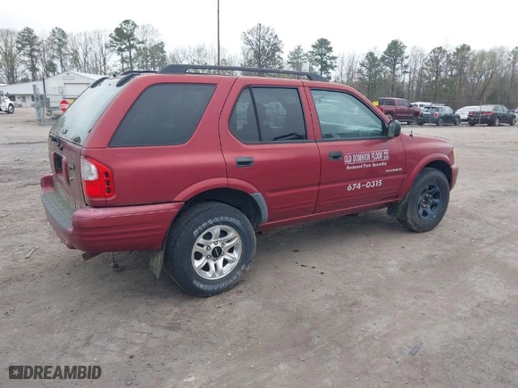 2004 Isuzu Rodeo S with VIN 4S2CK58W644317345, listed as a IAAI auction lot 41940961 with 1 mi miles. Bid and sale history available at carsss.com. Image 4.
